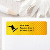 Étiquette Jaune Orange (En situation)