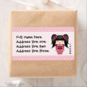 Étiquette Jazmin "Don de vie" (En situation)