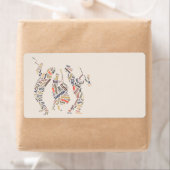 Étiquette Jazz Band (En situation)