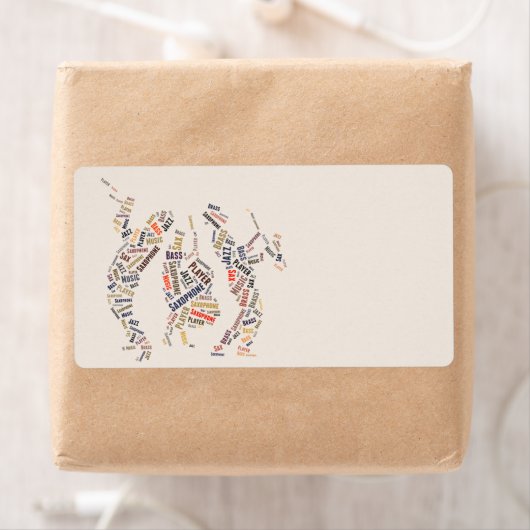 Étiquette Jazz Band (En situation)