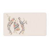 Étiquette Jazz Band (Devant)