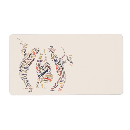 Étiquette Jazz Band (Devant)