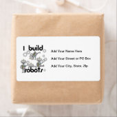 Étiquette Je construis des robots (En situation)