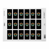 Étiquette je fais mes propres cascades (Feuille entière)