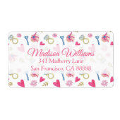 Étiquette Je fais Motif II (Devant)