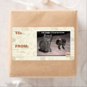 Étiquette Je répare le chiot (En situation)