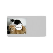 Étiquette Je suis désolé (Devant)