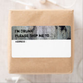 Étiquette Je suis Drunk, s'il vous plaît envoyez-moi à Étiqu (En situation)