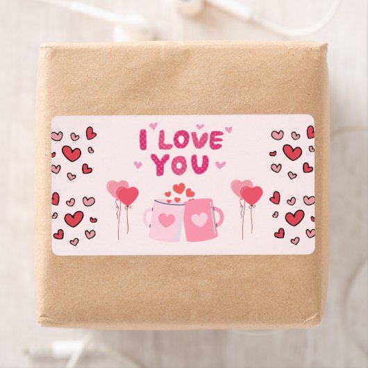 Étiquette Je T'Aime (En situation)