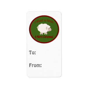 Étiquette Je veux nous souhaiter un joyeux Noël tag