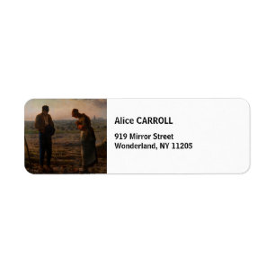 Étiquette Jean-François Millet - L'Angelus
