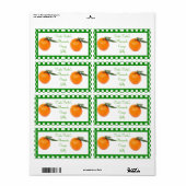 Étiquette Jelly maison/Étiquette de confiture (Feuille entière)