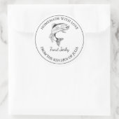 Étiquette Jerky truite maison (Sac)