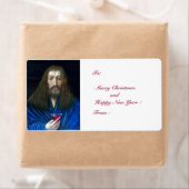 ÉTIQUETTE JÉSUS CHRIST, LA CHALICE (En situation)