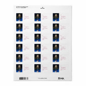 ÉTIQUETTE JÉSUS CHRIST, LA CHALICE (Feuille entière)