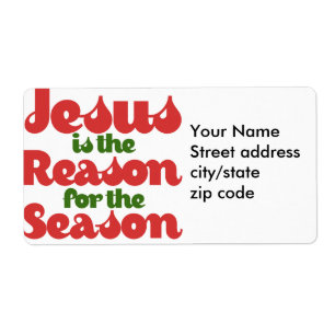Étiquette Jésus est la raison de la saison