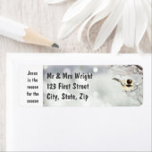 Étiquette Jésus est la raison de la saison Noël (En situation)