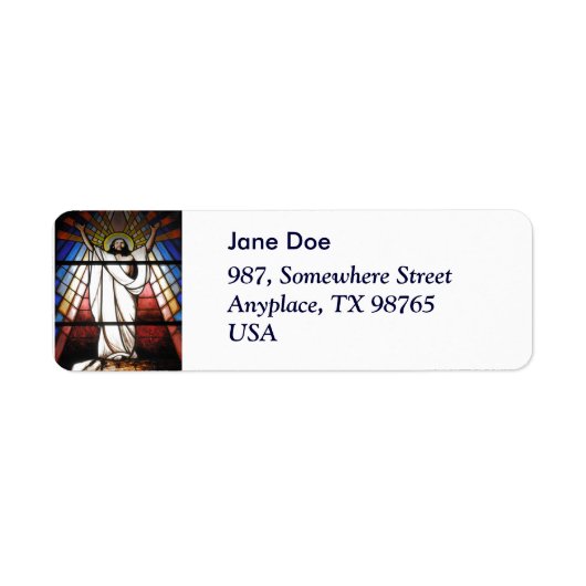 Étiquette Jésus est Notre Sauveur (Devant)