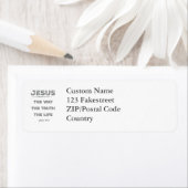 Étiquette Jésus : Le Chemin, la Vérité, la Vie (En situation)