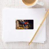 Étiquette Jésus nettoyant le temple par Carl Bloch (En situation)