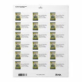 Étiquette Jésus Raison de la saison (Feuille entière)