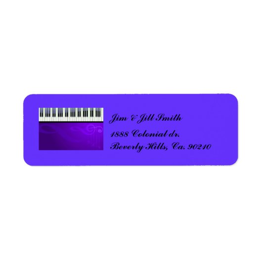 Étiquette Jeu de couture clavier (Devant)