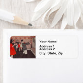 Étiquette Jeux vintages - Pin the Tail on Donkey (En situation)