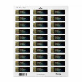 Étiquette Joanie 50 Fractal Art (Feuille entière)