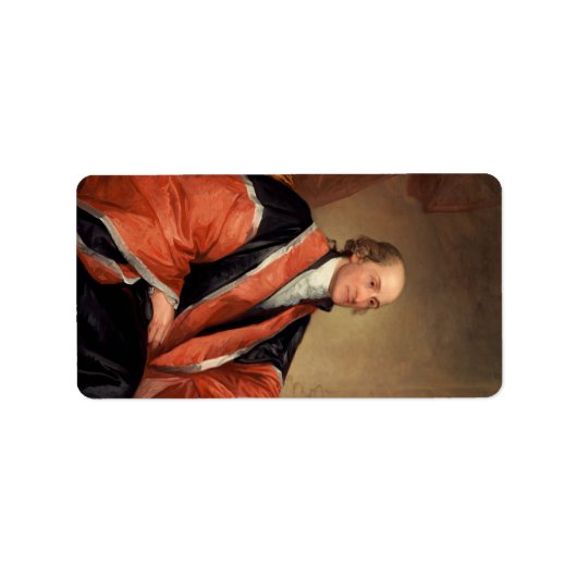 Étiquette John Jay, 1794 par Gilbert Stuart (Devant)