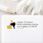 Étiquette Johnny Bravo - Hunk (En situation)