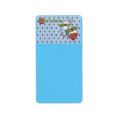 Étiquette Joie de Noël (Devant)