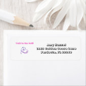 Étiquette Joli cheval "Parlez à la queue" (En situation)