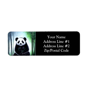 Étiquette Joli Petit Panda Cub