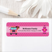 Étiquette Joli pompier (En situation)