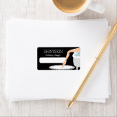 Étiquette Jolie jambe savon maison beauté bain (En situation)