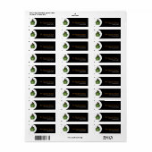 Étiquette Jolie sorcière Toad, Halloween (Feuille entière)