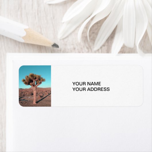 Étiquette Joshua Tree (En situation)