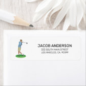 Étiquette Joueur de golf (En situation)