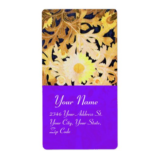 Étiquette JOUR, jaune brun noir (Devant)