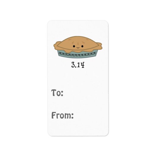 Étiquette Jour Pi 3.14 (Devant)