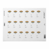 Étiquette Jour Pi 3.14 (Feuille entière)