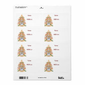 Étiquette Joy Bookmas (Feuille entière)