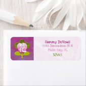 Étiquette Joyau japonais de fleurs 2 (En situation)