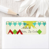 Étiquette Joyeuses fêtes 2018 (En situation)