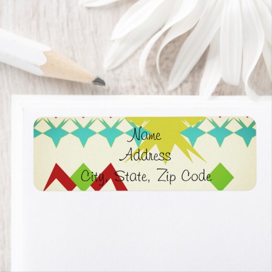 Étiquette Joyeuses fêtes 2018 (En situation)