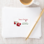 Étiquette Joyeuses Fêtes Bells (En situation)