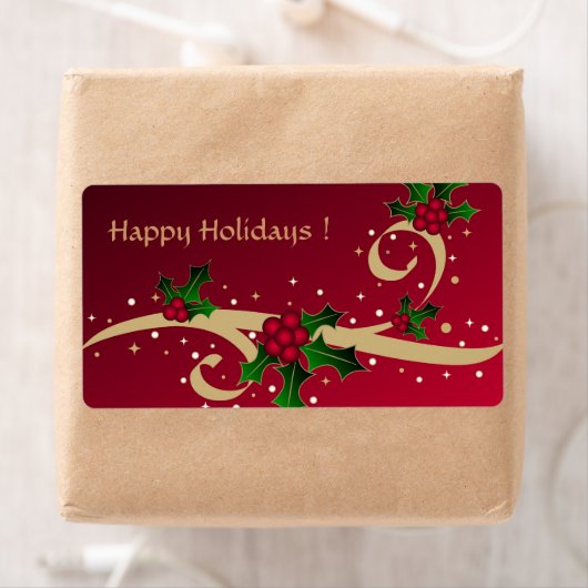 Étiquette Joyeuses fêtes ! -Étiquette (En situation)