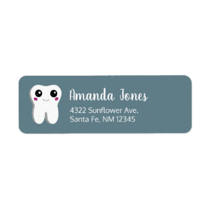 Étiquette Joyeux Dentelle Dentelle souriante mignonne dessin