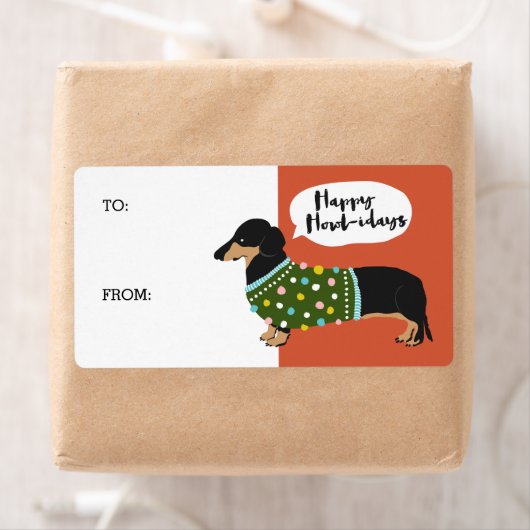 Étiquette Joyeux Howl-idays (En situation)