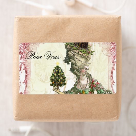 Étiquette Joyeux Noel (En situation)